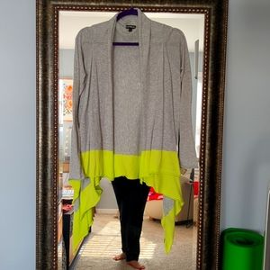 Express Two Toned Tiered Sweater, Size S